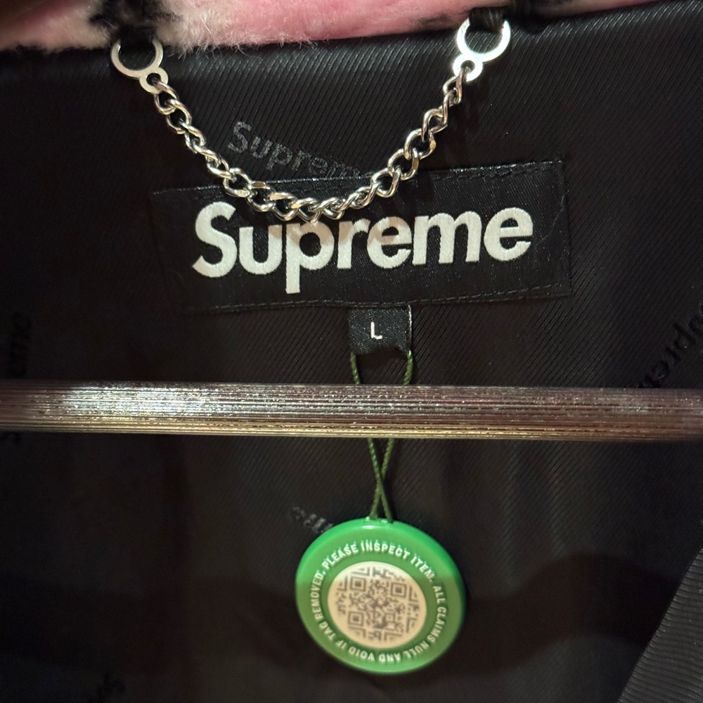 Supreme Pink Patterned Men's Jacket - image 5